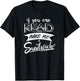 Funny If You Can Read This Shirt - Make Me A Sandwich T-Shirt - T-Shirt | Black