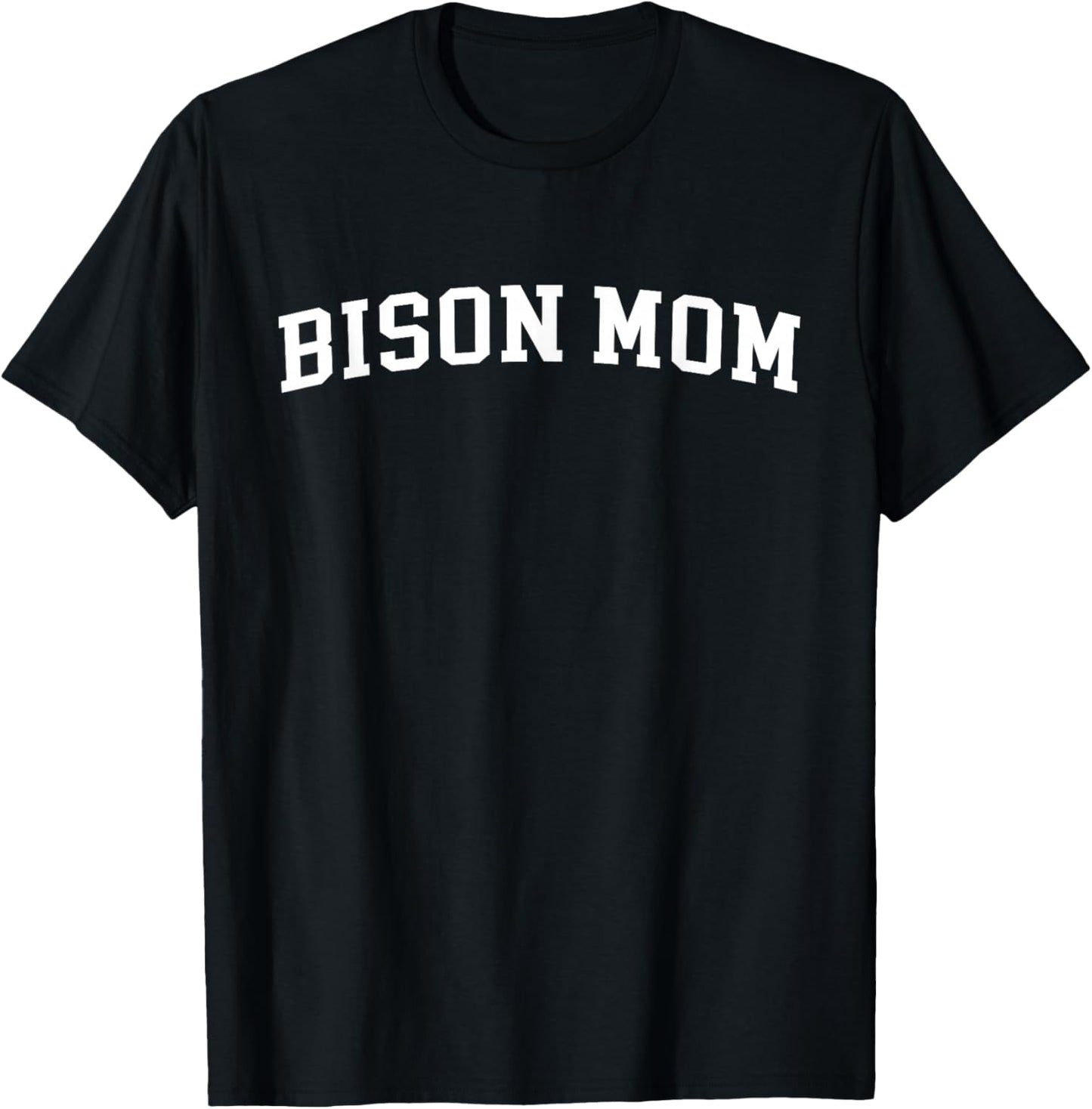 Bison Mom T-Shirt - T-Shirt | Black