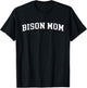 Bison Mom T-Shirt - T-Shirt | Black