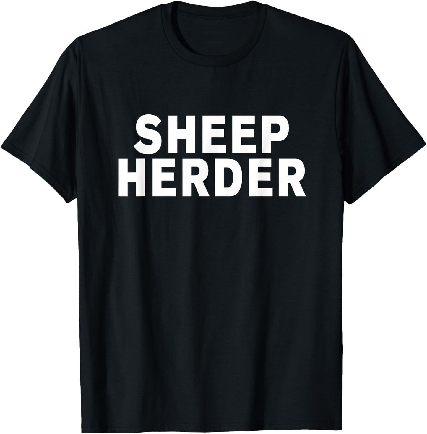 Sheep Herder T-Shirt - T-Shirt | Black