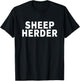 Sheep Herder T-Shirt - T-Shirt | Black