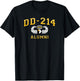DD-214 US Army 101st AIRBORNE Division Alumni T-Shirt - T-Shirt | Black