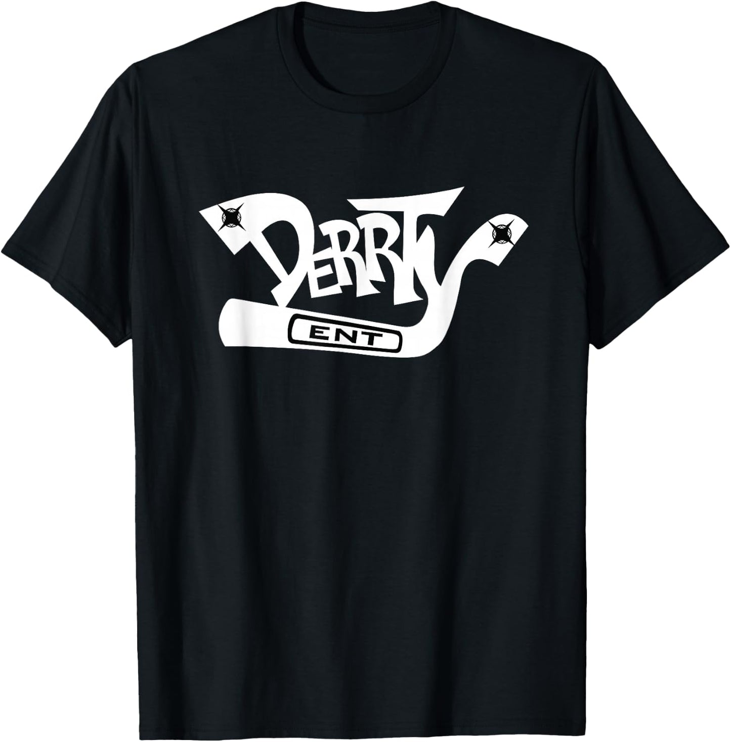 Nelly Derrty Entertainment with White Logo Derrty ENT T-Shirt - T-Shirt | Black