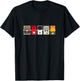 Guitar Effects Pedal/Stomp Box Rock T Shirt T-Shirt - T-Shirt | Black