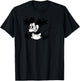 Disney - Classic Vintage Mickey Mouse T-Shirt - T-Shirt | Black
