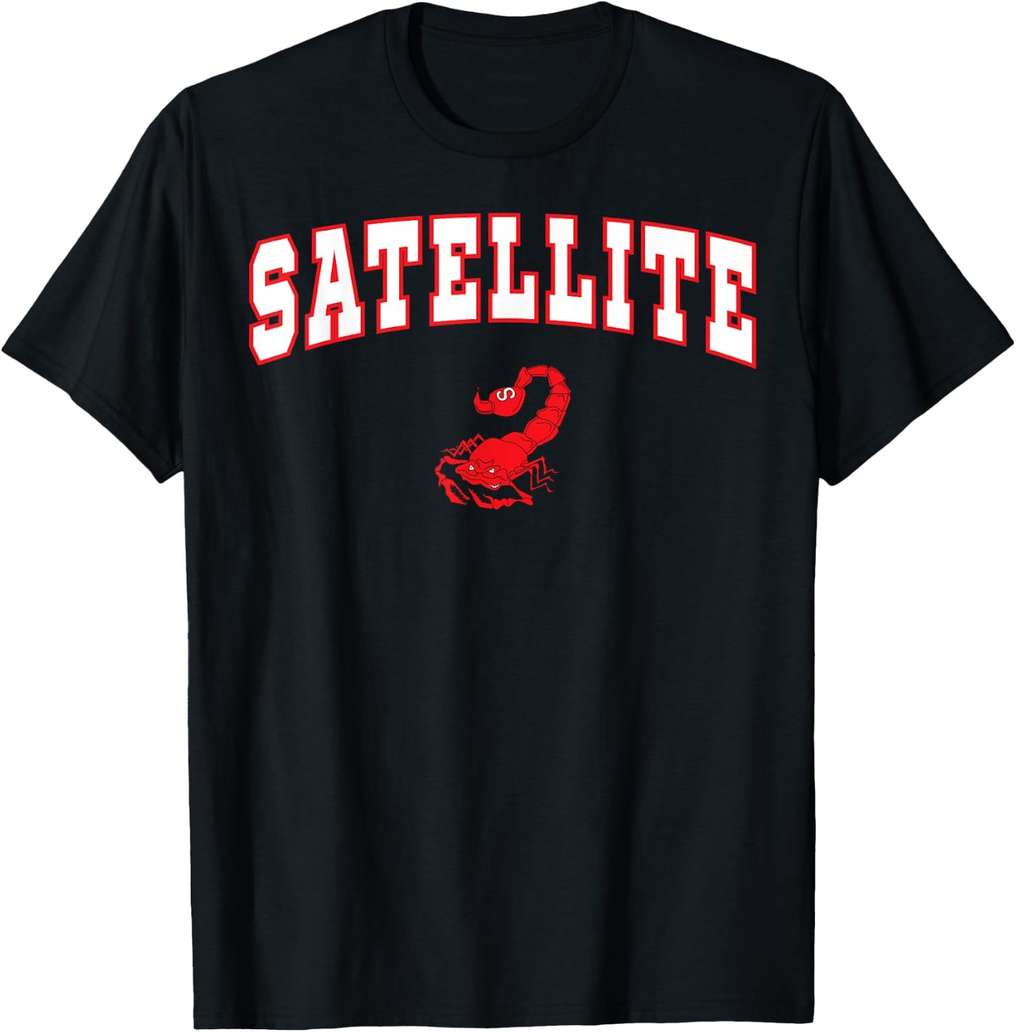 Satellite High School Scorpions C2 T-Shirt - T-Shirt | Black