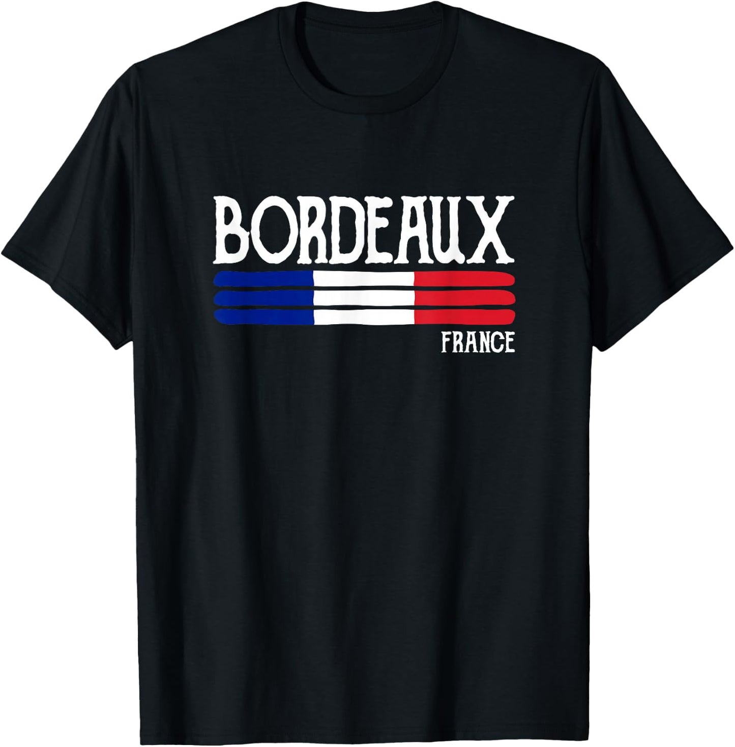 Bordeaux France T-Shirt - T-Shirt | Black