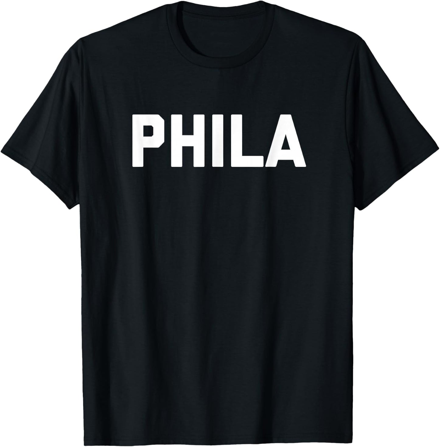 PHILA Philadelphia Pennsylvania Philly Retro Vintage - Black, Small T-Shirt - T-Shirt | Black