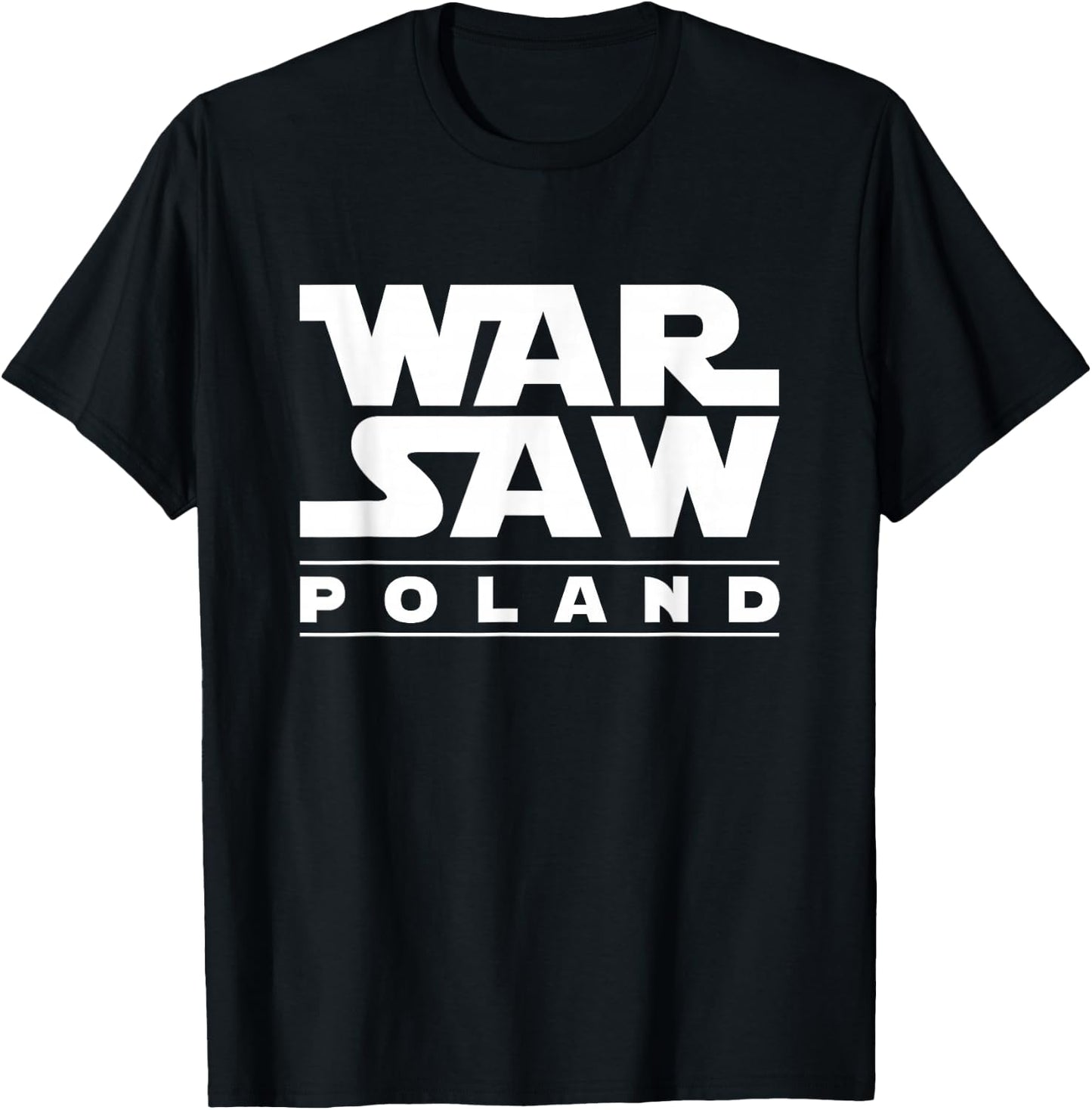 Warsaw Poland Shirt for Warszawa Polska T-Shirt - T-Shirt | Black