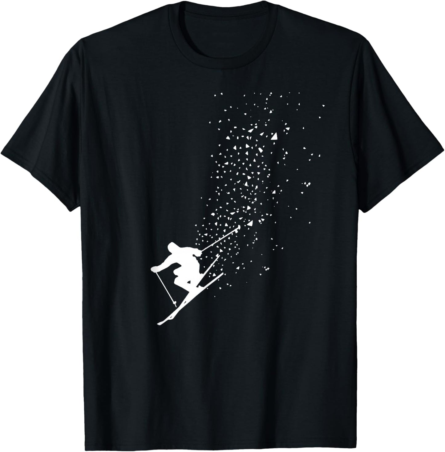Ski Freestyle Skiing Freeski Winter Sports Skiers T-Shirt - T-Shirt | Black