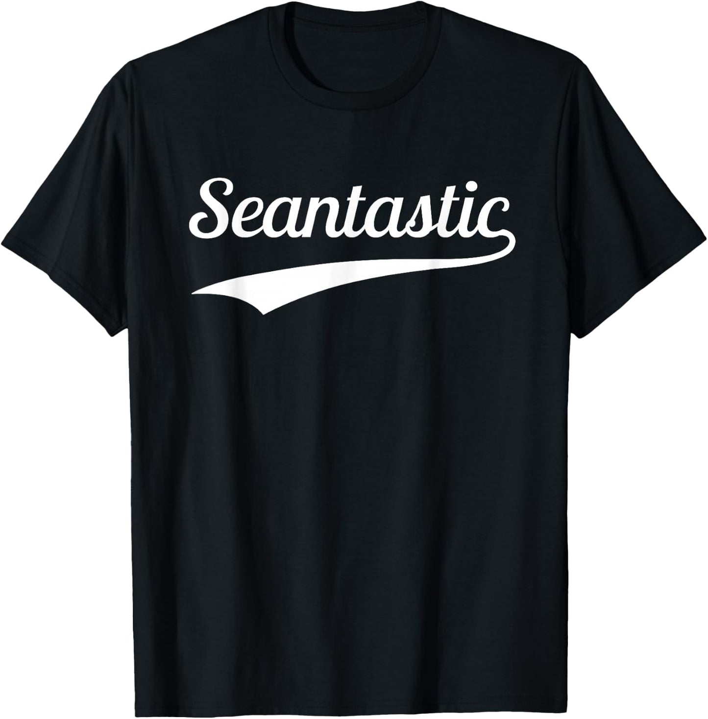 Sean Seantastic Boys Funny First Name Fantastic T-Shirt - T-Shirt | Black
