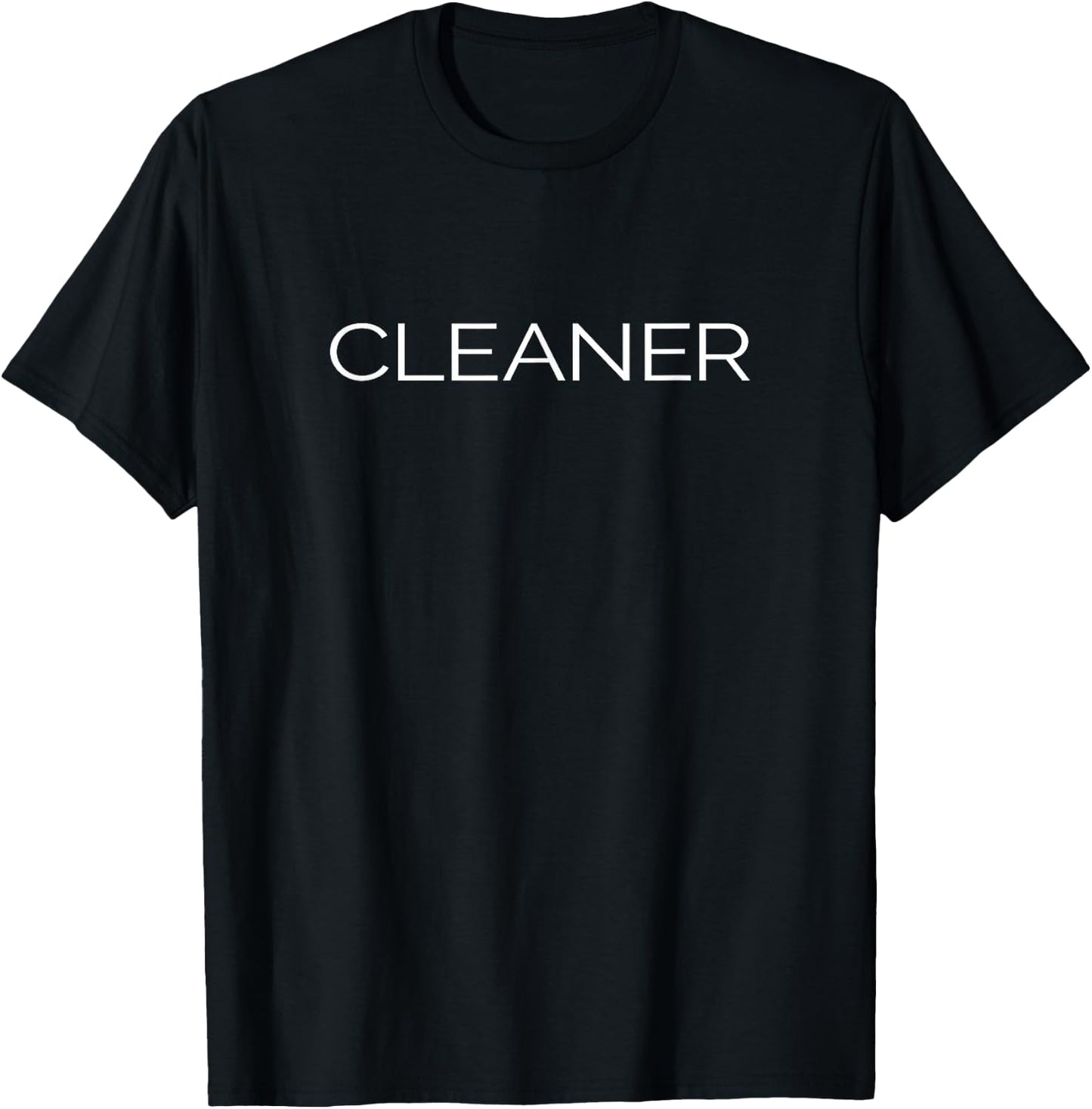 Cleaner T shirt T-Shirt - T-Shirt | Black
