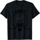 Funny Ice Hockey GOAT Greatest All Time Stick Puck Player T-Shirt - T-Shirt | Black