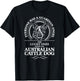 Funny Cattle Dog Guardian Angel dog Shirt gift T-Shirt - T-Shirt | Black