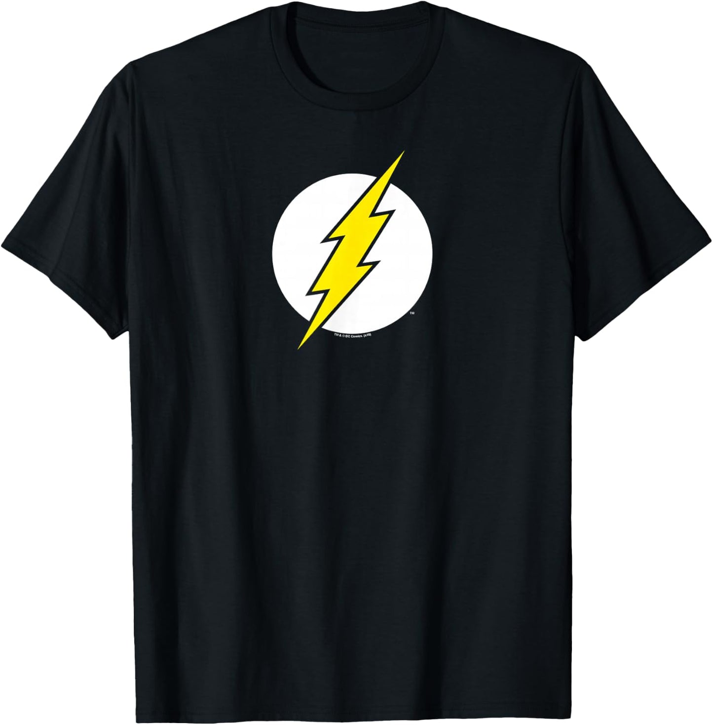 The Flash Logo T-Shirt - T-Shirt | Black