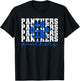 Vintage Panthers School Sports Name Spirit Go Back To School T-Shirt - T-Shirt | Black