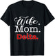 Delta 1913 Sorority Shirt Sigma Mom Paraphernalia T-Shirt - T-Shirt | Black