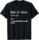 Funny Maid of Honor Shirt | Maid of Honor Definition T-Shirt - T-Shirt | Black