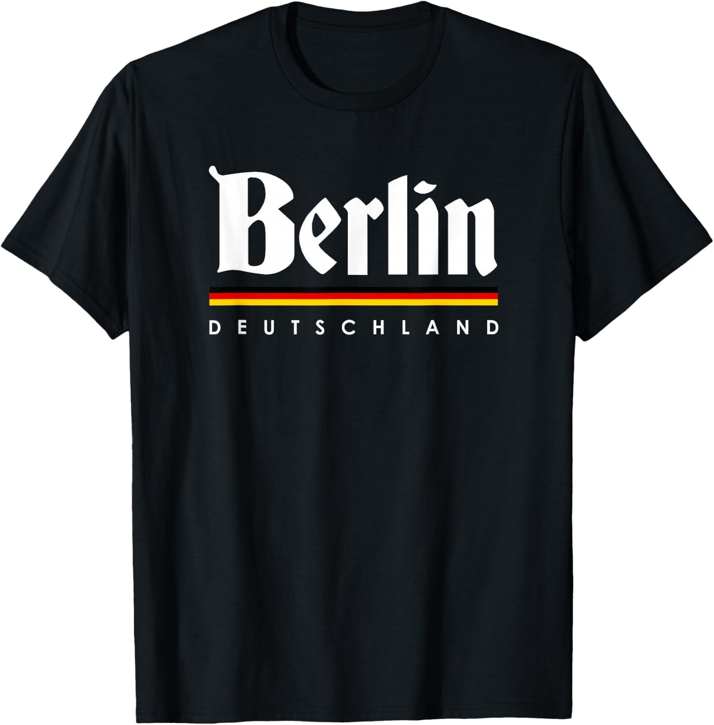Berlin Germany Shirt Lustiges Hemd Souvenir Gift T-Shirt - T-Shirt | Black