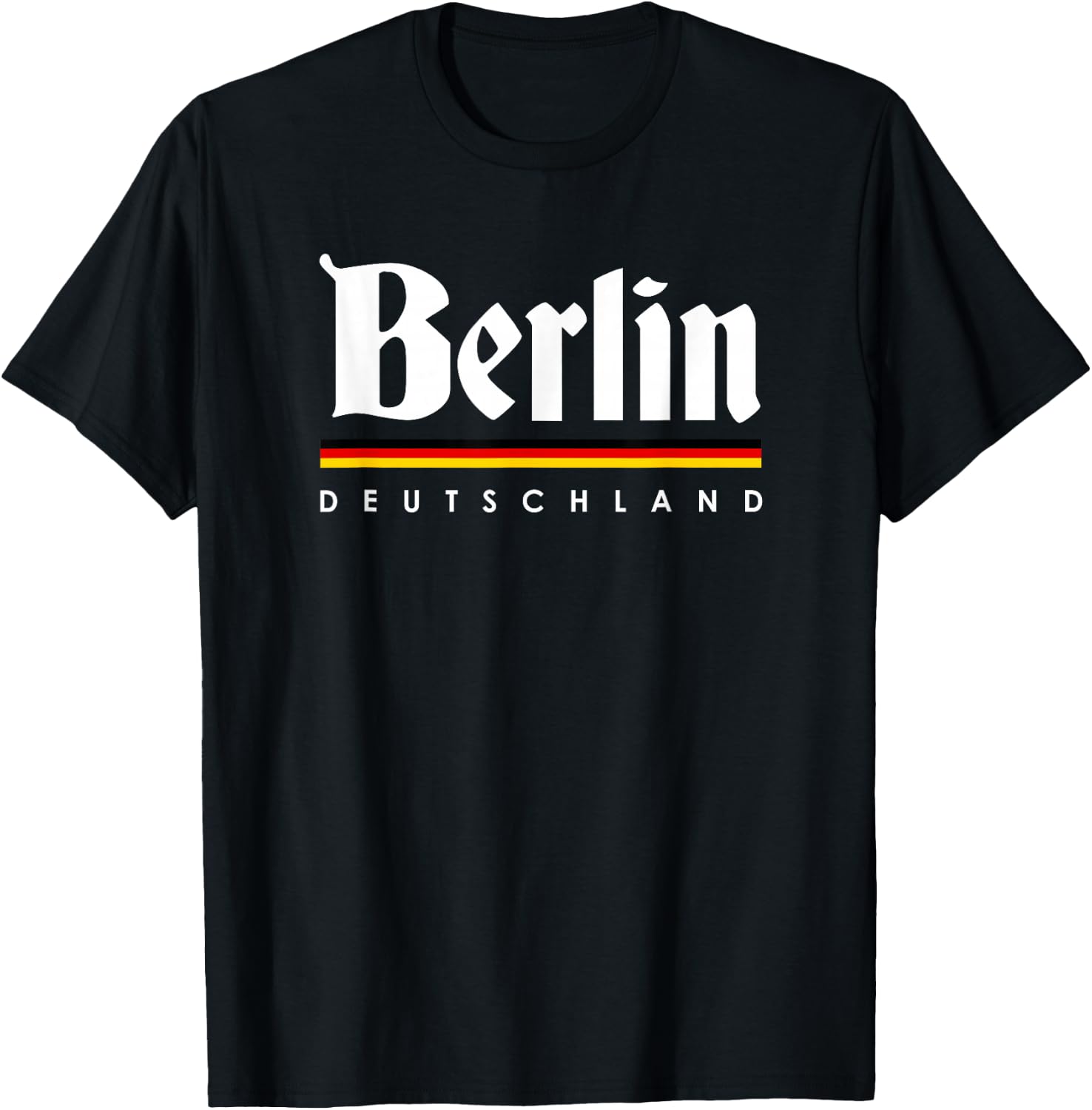 Berlin Germany Shirt Lustiges Hemd Souvenir Gift T-Shirt - T-Shirt | Black
