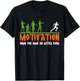 Zombie Halloween Costume Fitness Motivation, Funny Gym T-Shirt - T-Shirt | Black