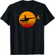 Helicopter Gifts & Accessories R44 Helicopter Pilot Aviation - Black Men's Medium Classic Fit Short Sleeve T-Shirt - T-Shirt | Black