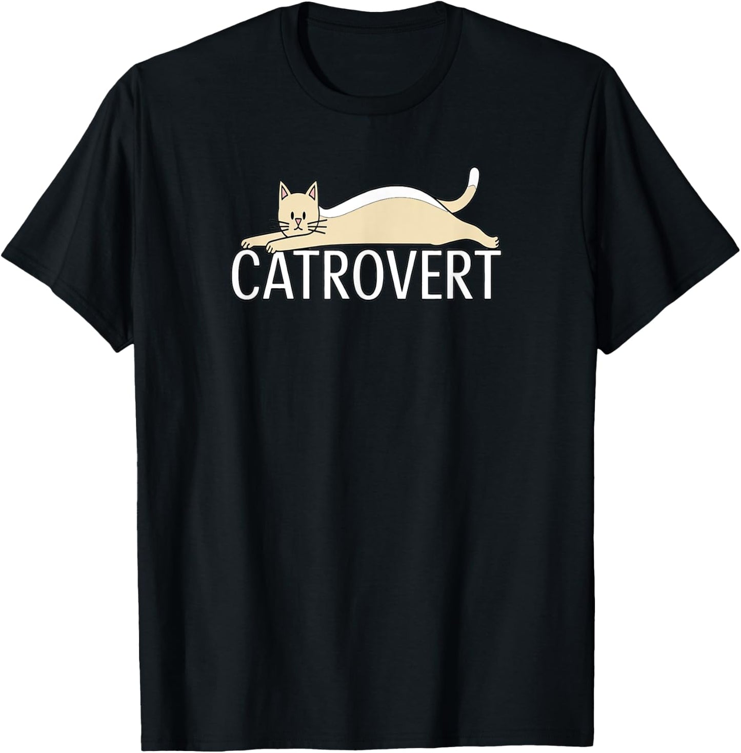 Catrovert T-Shirt - T-Shirt | Black