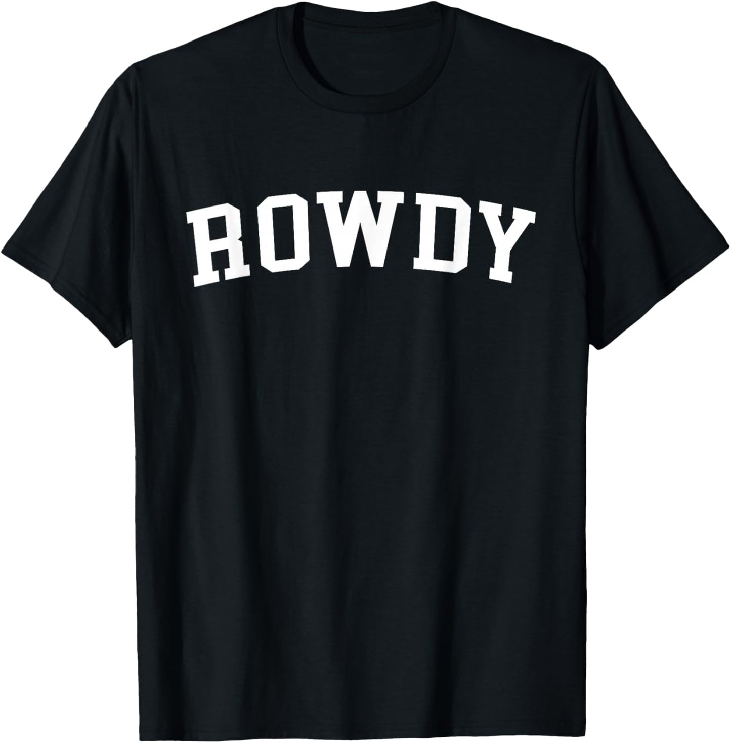 Rowdy T-Shirt - T-Shirt | Black