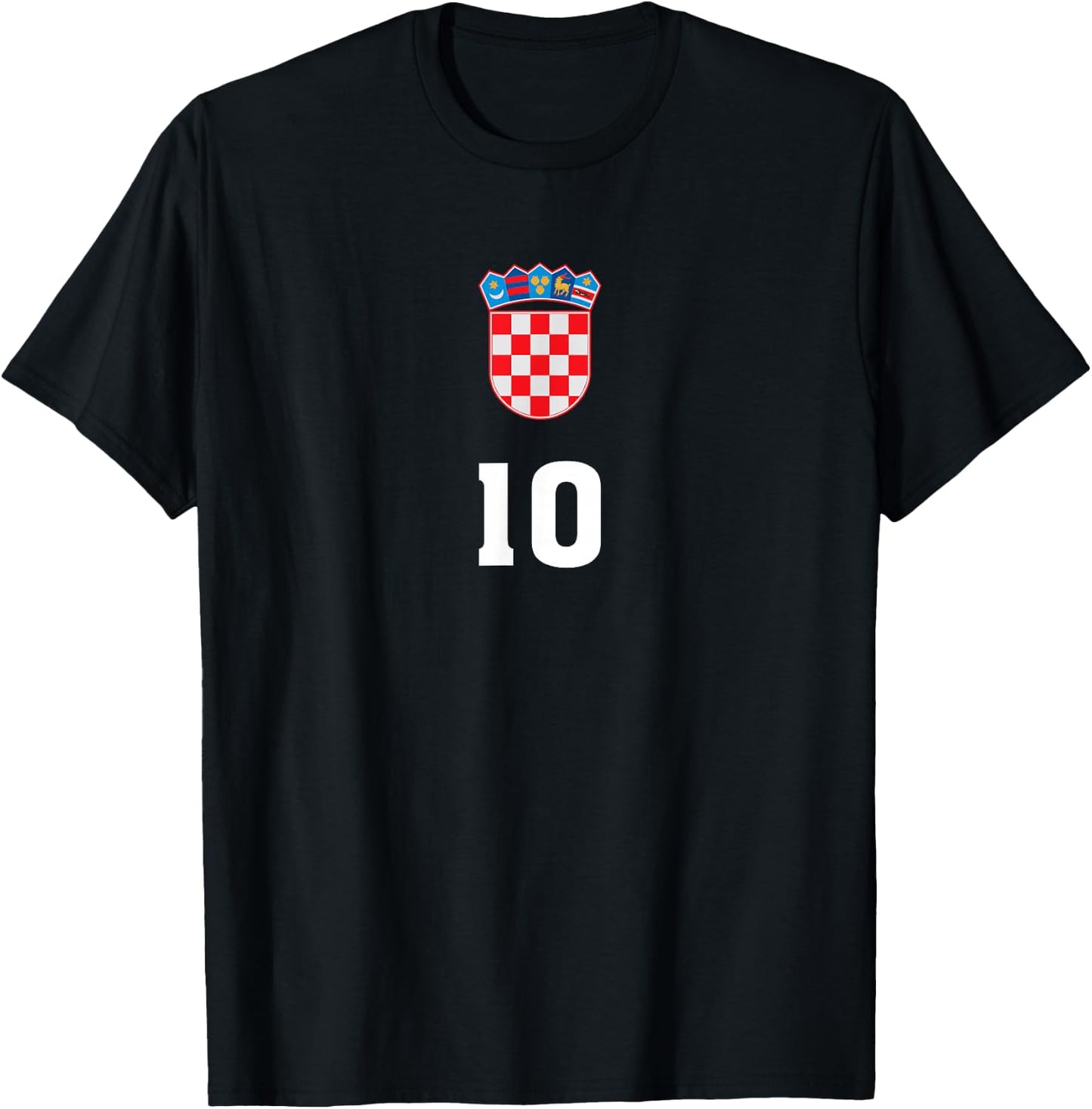 Croatia Vintage Croatian Flag T-Shirt - T-Shirt | Black