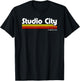 Retro Studio City California T-Shirt - T-Shirt | Black