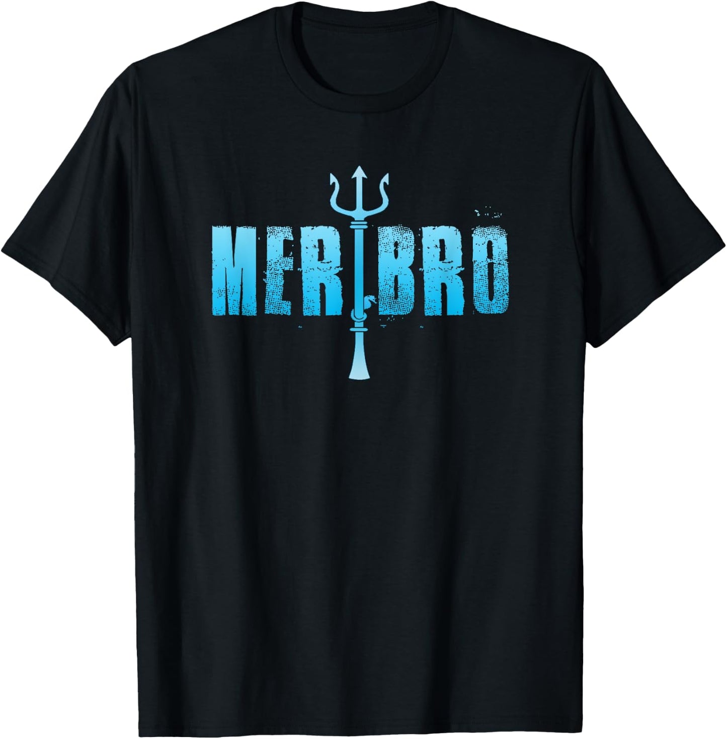 Merbro Brother of a Mermaid Funny Gift Kids T-Shirt - T-Shirt | Black