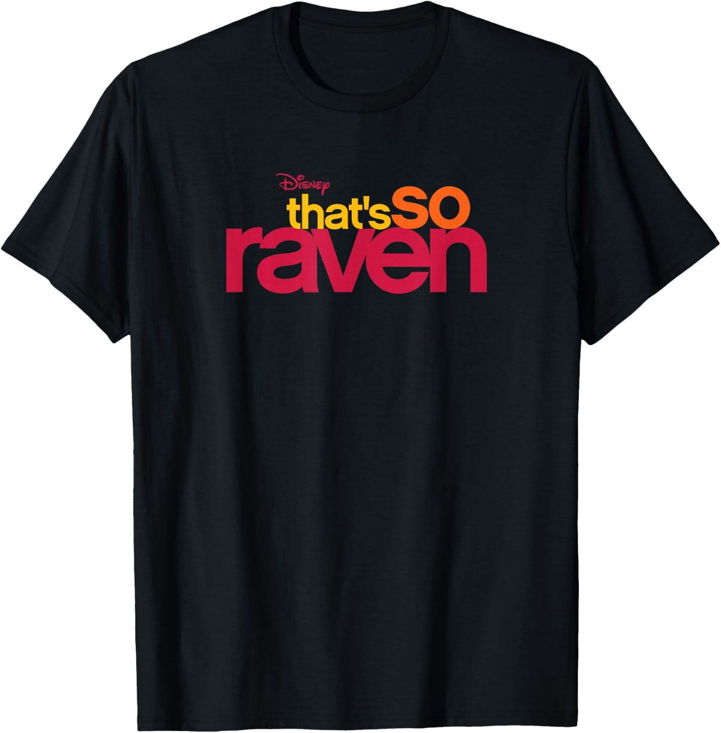 Disney Channel That's So Raven Logo T-Shirt - T-Shirt | Black