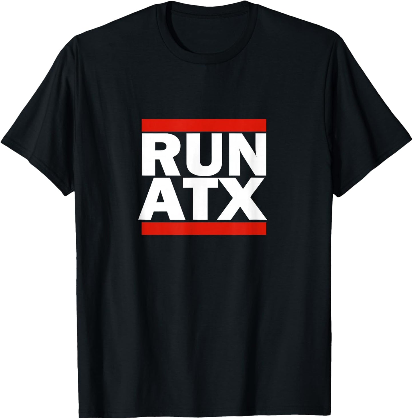 Run ATX Austin Texas Shirt T-Shirt - T-Shirt | Black