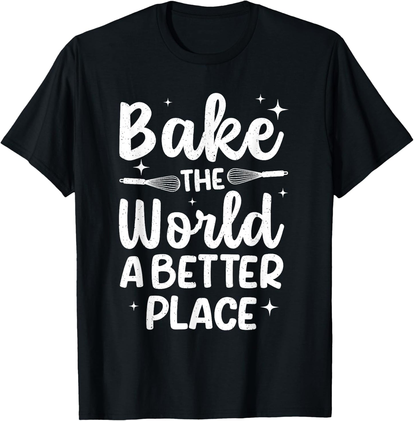 Cool Baking Design Women Cake Baker Dessert Baking T-Shirt - T-Shirt | Black