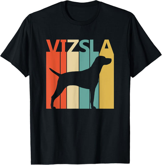 Vizsla Gift Dog Dad or Dog Mom Women Kids T-Shirt - T-Shirt | Black