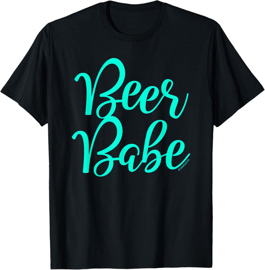 Beer Babe T-Shirt - T-Shirt | Black