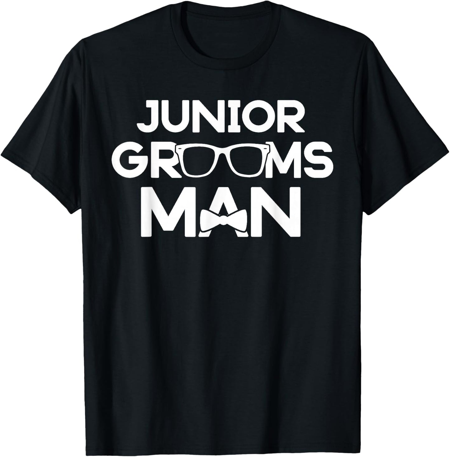 Junior Groomsman Wedding Party Kids Gift T-Shirt - T-Shirt | Black