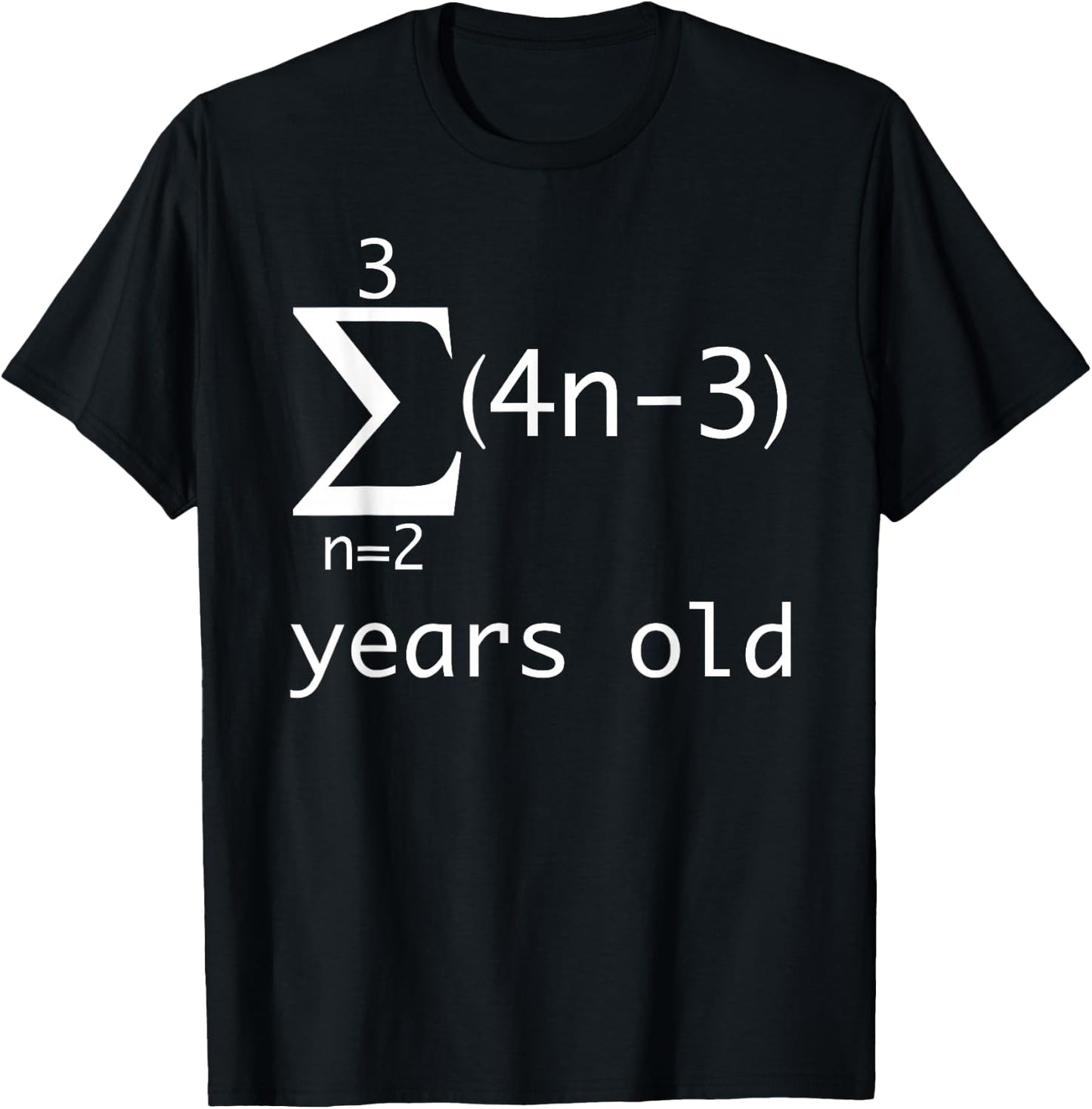 Funny Math Pun Shirt-14th Birthday 14 Years Old Boys, Girls T-Shirt - T-Shirt | Black