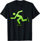 Retro Aggressive Inline Skating Roller Blading T-Shirt - T-Shirt | Black
