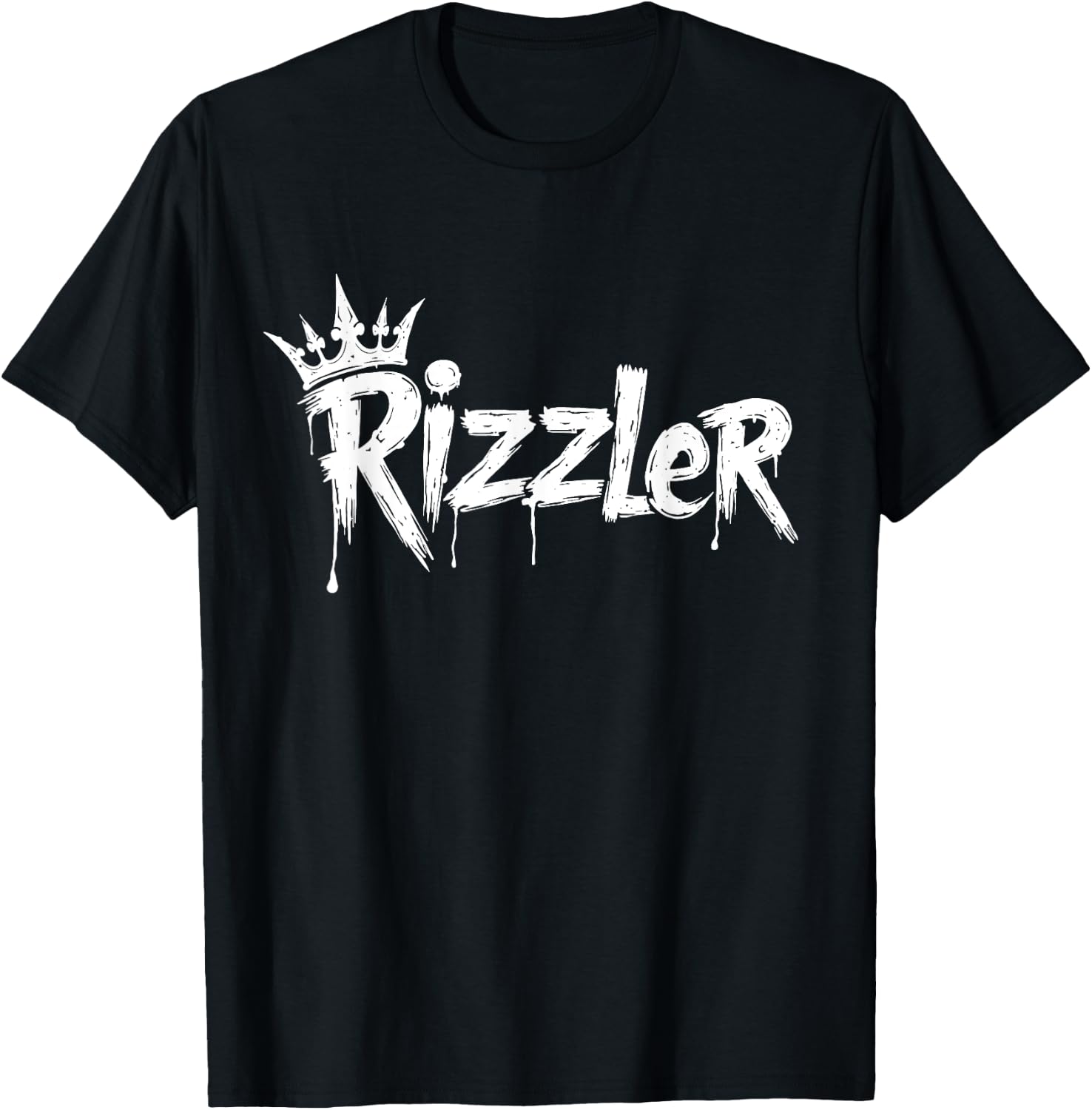 W Rizz Rizzler The Rizz God Funny Meme T-Shirt - T-Shirt | Black