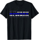 Protect and Serve in Newark Police Flag PD T-Shirt - T-Shirt | Black