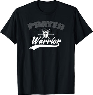 Prayer Warrior Women and Kids T-Shirt - T-Shirt | Black