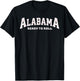 Vintage Alabama Ready To Roll With The Fun State Of Alabama T-Shirt - T-Shirt | Black