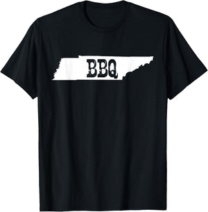 Official Tennessee BBQ - Barbecue Shirt Tennessee T-Shirt - T-Shirt | Black