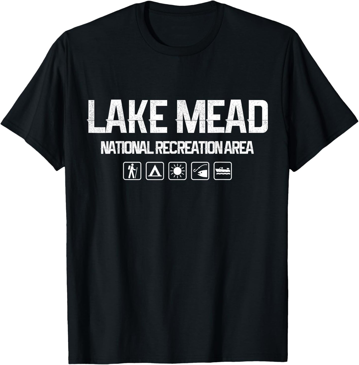 Lake Mead National Recreation Area, Nevada Outdoor T-Shirt - T-Shirt | Black