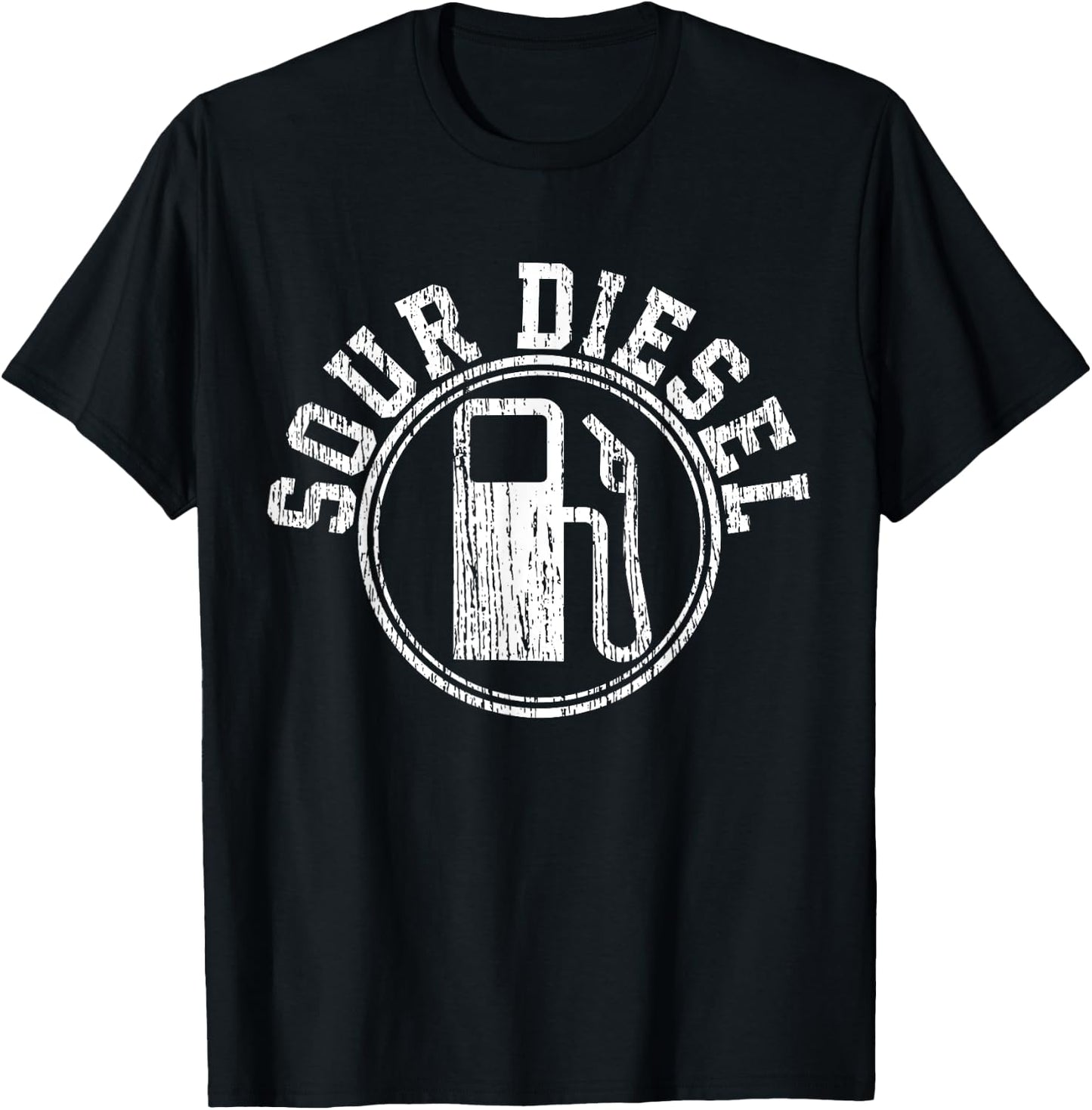 Cannabis - Sour Diesel Weed Funny Stoner Gift T-Shirt - T-Shirt | Black
