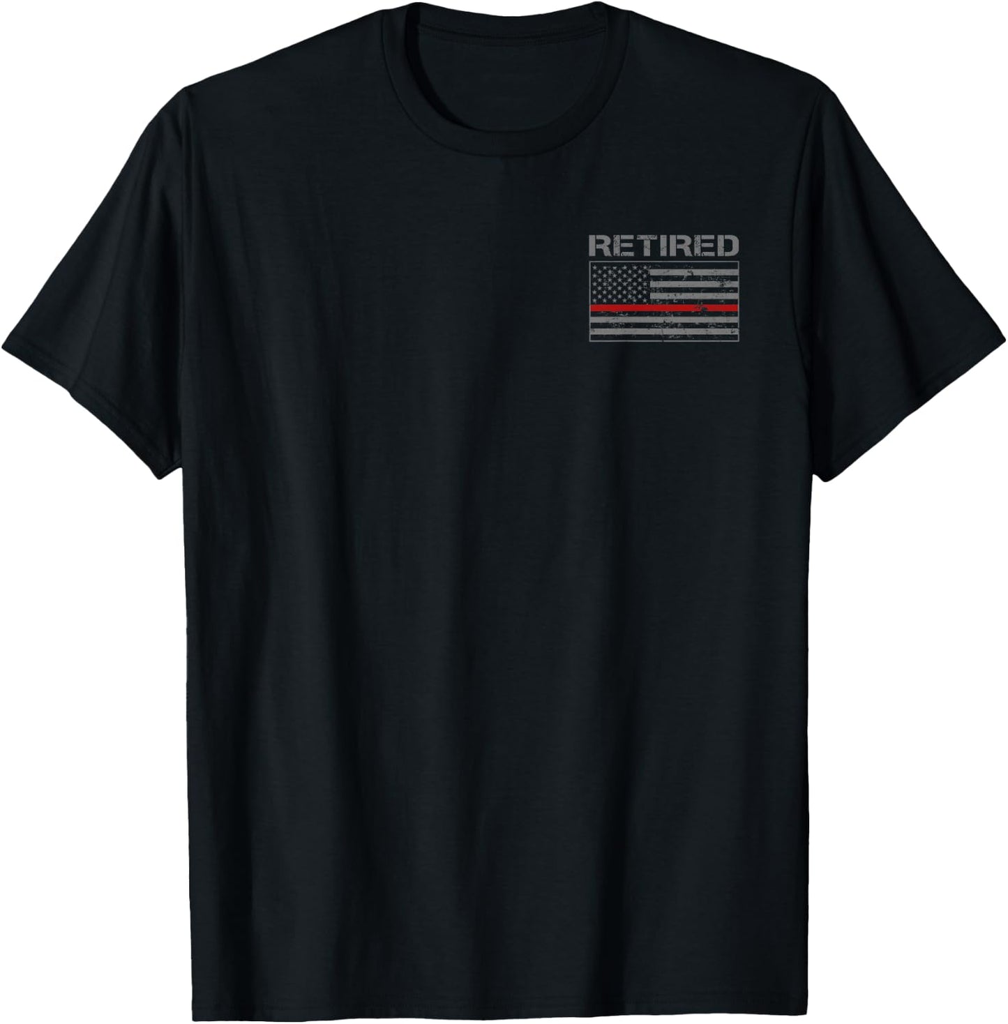 Retired Firefighter Gifts Firefighter Retirement Gifts T-Shirt - T-Shirt | Black
