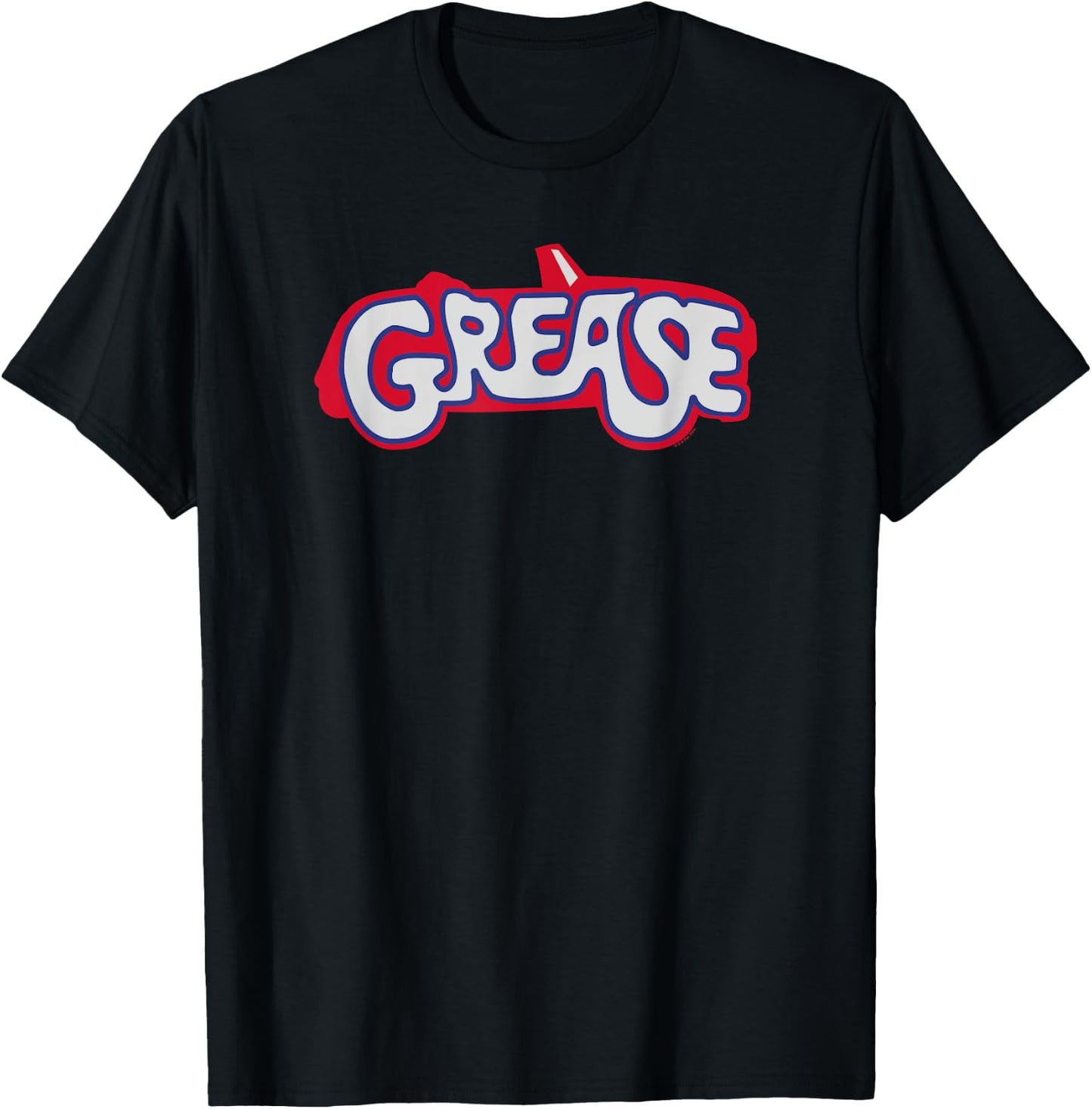Grease - Movie Logo T-Shirt - T-Shirt | Black