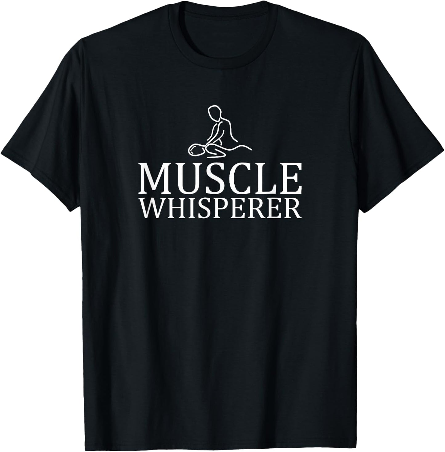 Funny Massage Therapist T Shirt Massage Therapy T-Shirt - T-Shirt | Black