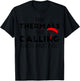 Paragliding Shirt | Paraglider in a Thermal Pilot T-Shirt - T-Shirt | Black